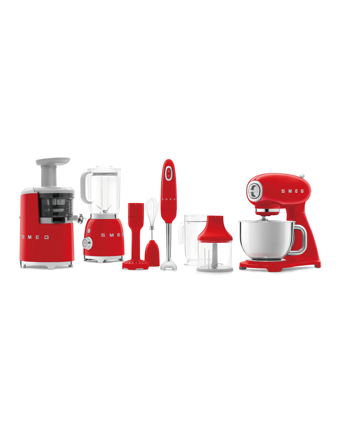 スメッグ ミキサー BLF01RDJP レッド　SMEG SMEG MIXER(ミキサー) Red(レッド) | SMEG (スメッグ) 日本総