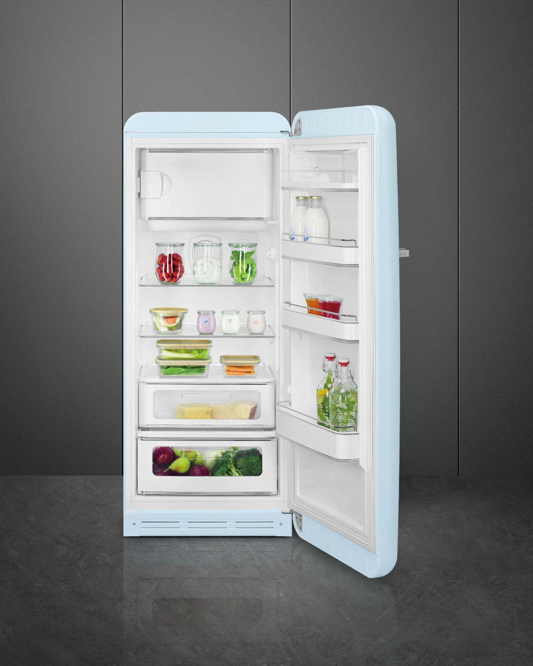 SMEG FAB28(冷蔵庫) PastelBlue(パステルブルー) | SMEG (スメッグ