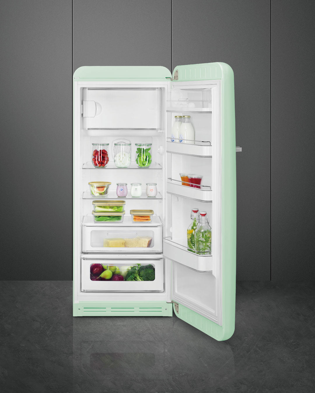 SMEG FAB28(冷蔵庫) PastelGreen(パステルグリーン) | SMEG (スメッグ