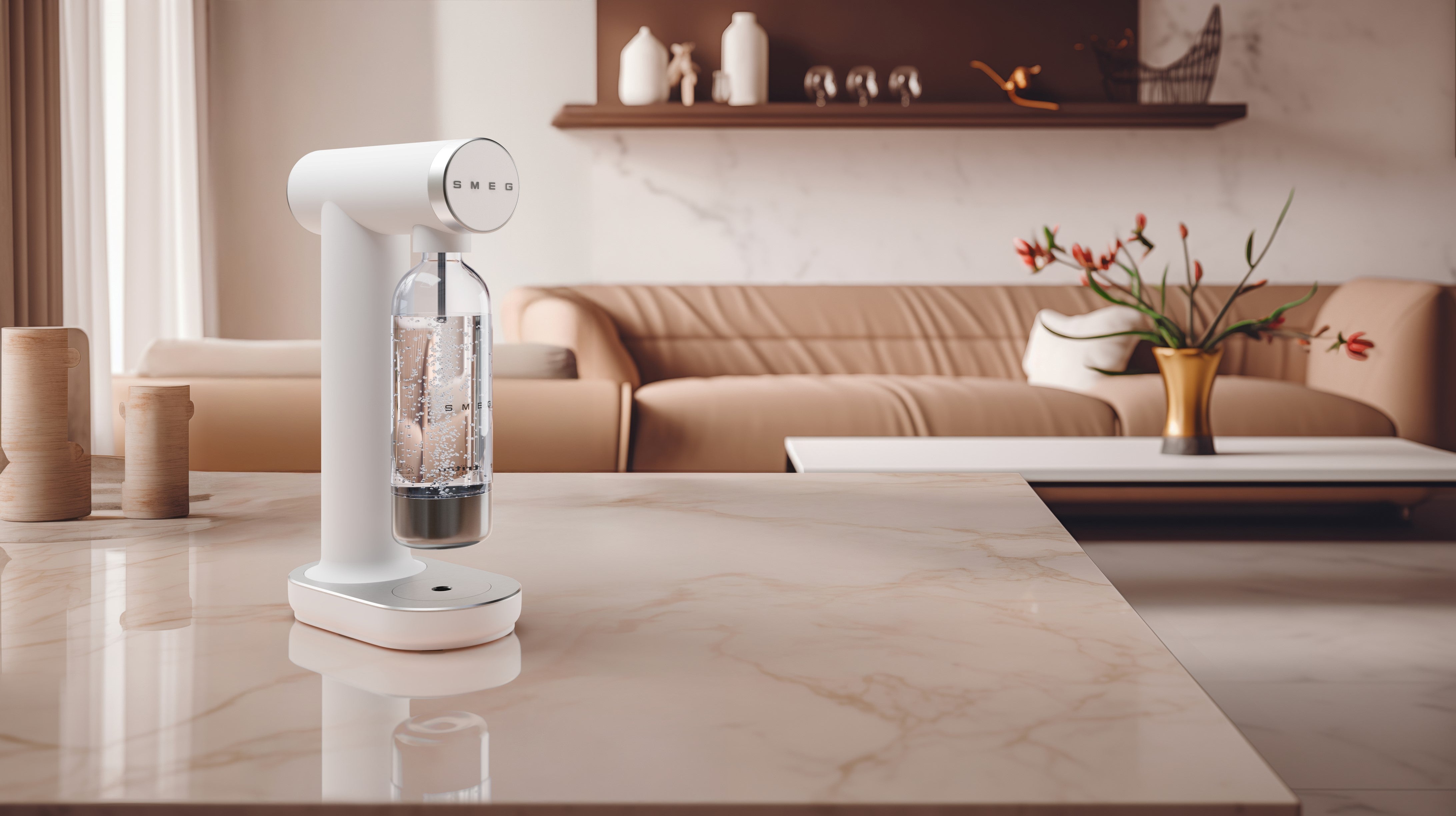 SMEG SODA MAKER(ソーダメーカー) MattWhite(マットホワイト) | SMEG