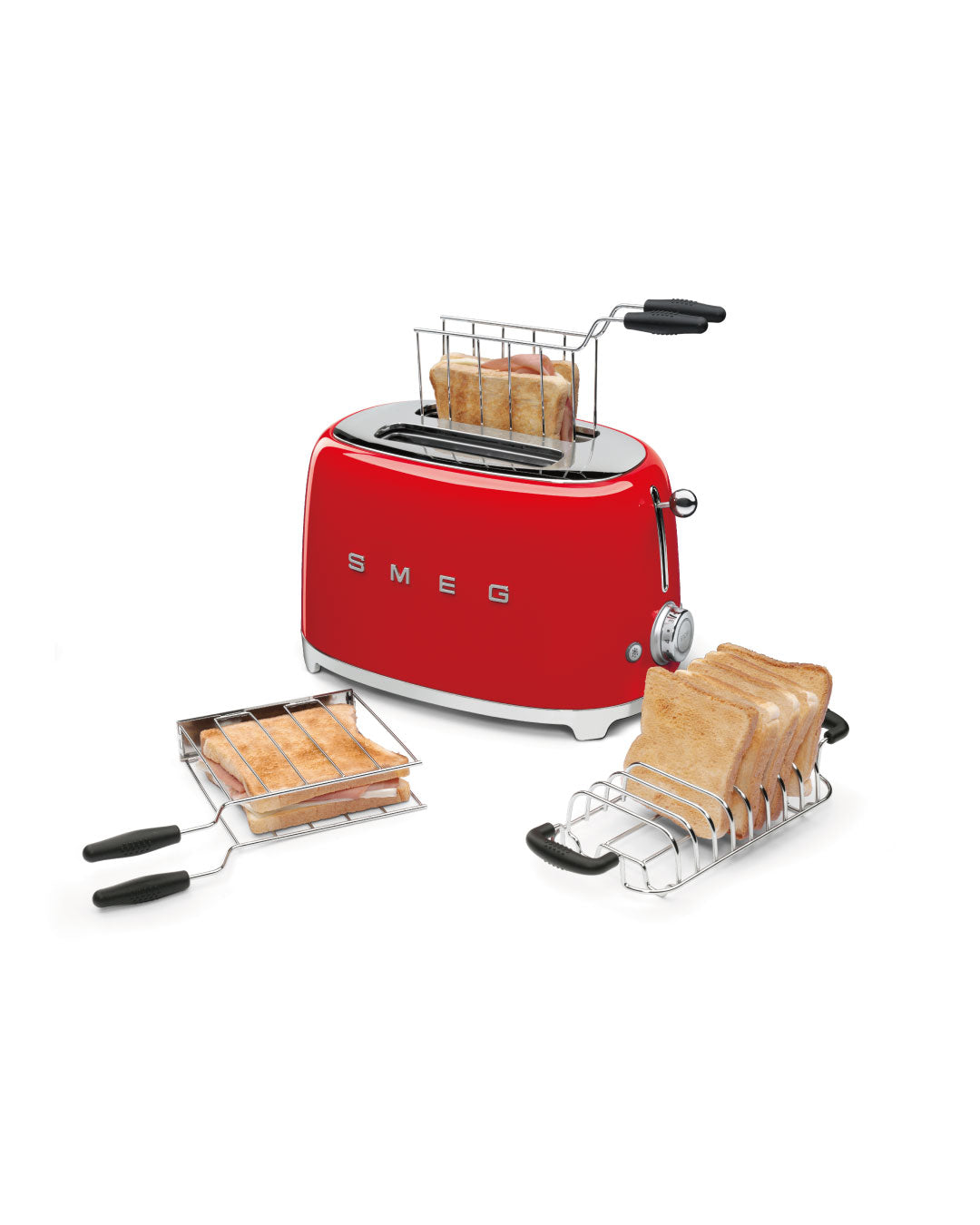 SMEG TOASTER(トースター) Red(レッド) | SMEG (スメッグ) 日本総輸入