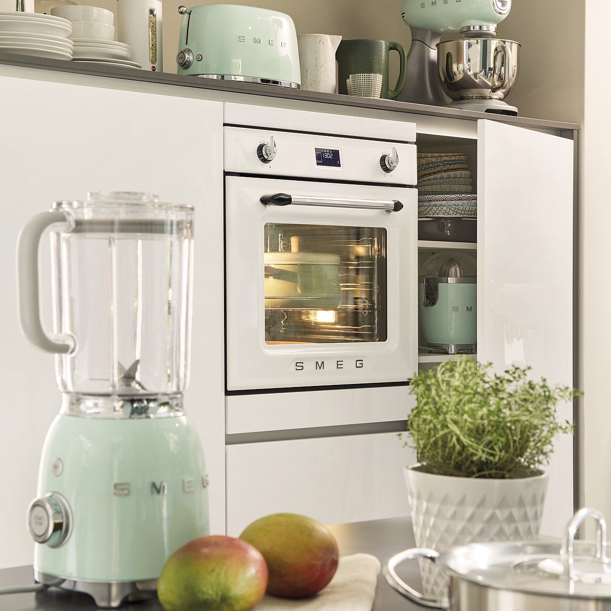 【日本正規品】SMEG スメッグ ブレンダー ミキサー (パステルグリーン) SMEG MIXER(ミキサー) PastelGreen(パステルグリーン) | SMEG