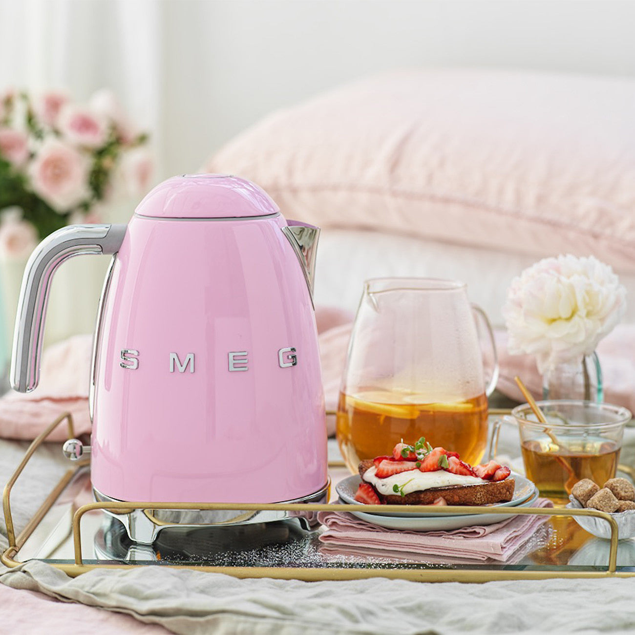 【shahin.suzuki 専用】SMEG スメッグ ケトル(ローズゴールド) SMEG KETTLE(ケトル) RoseGold(ローズゴールド) | SMEG (スメッグ