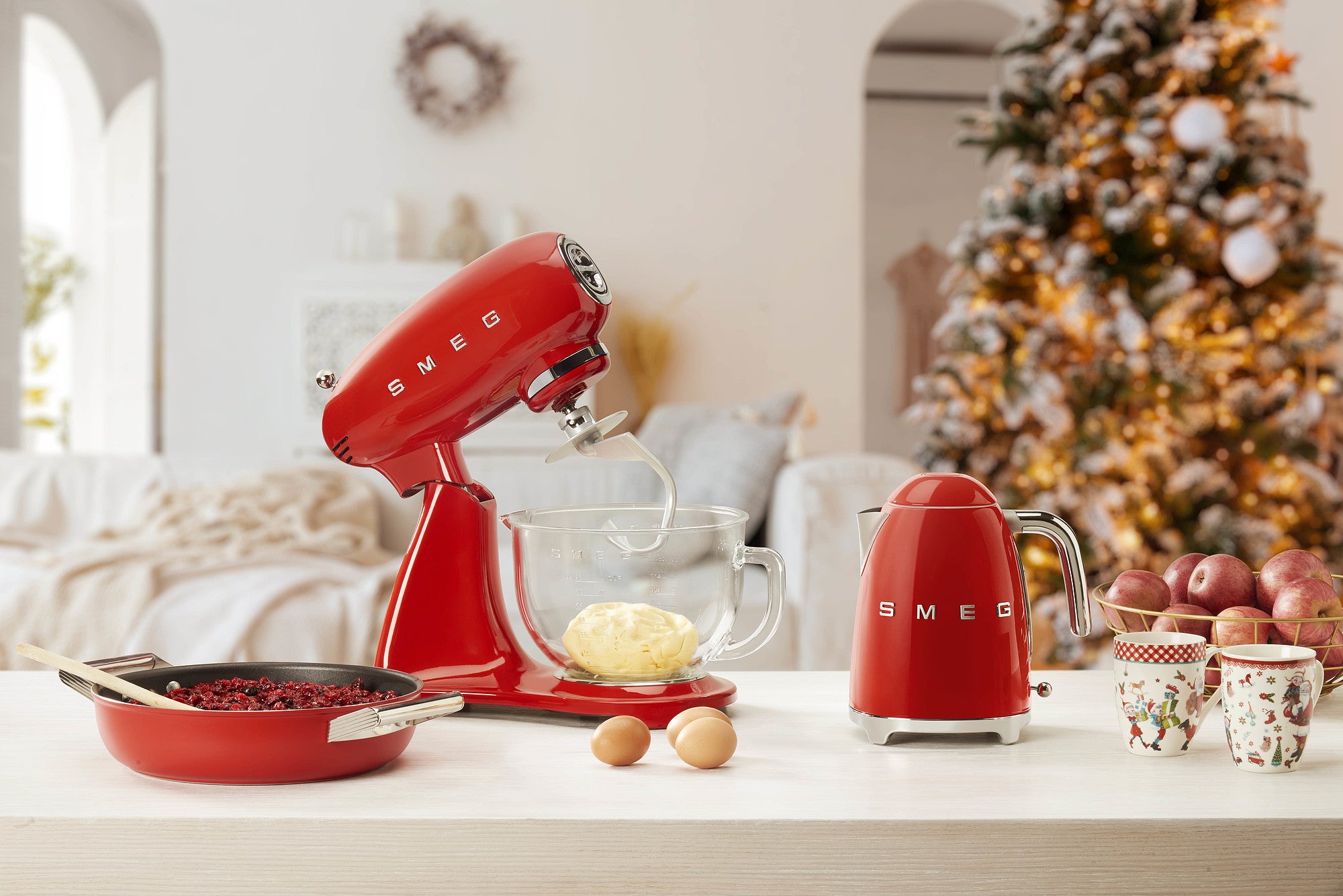 SMEG レッド 電気ケトル SMEG KETTLE(ケトル) Red(レッド) | SMEG (スメッグ) 日本総輸入代理店