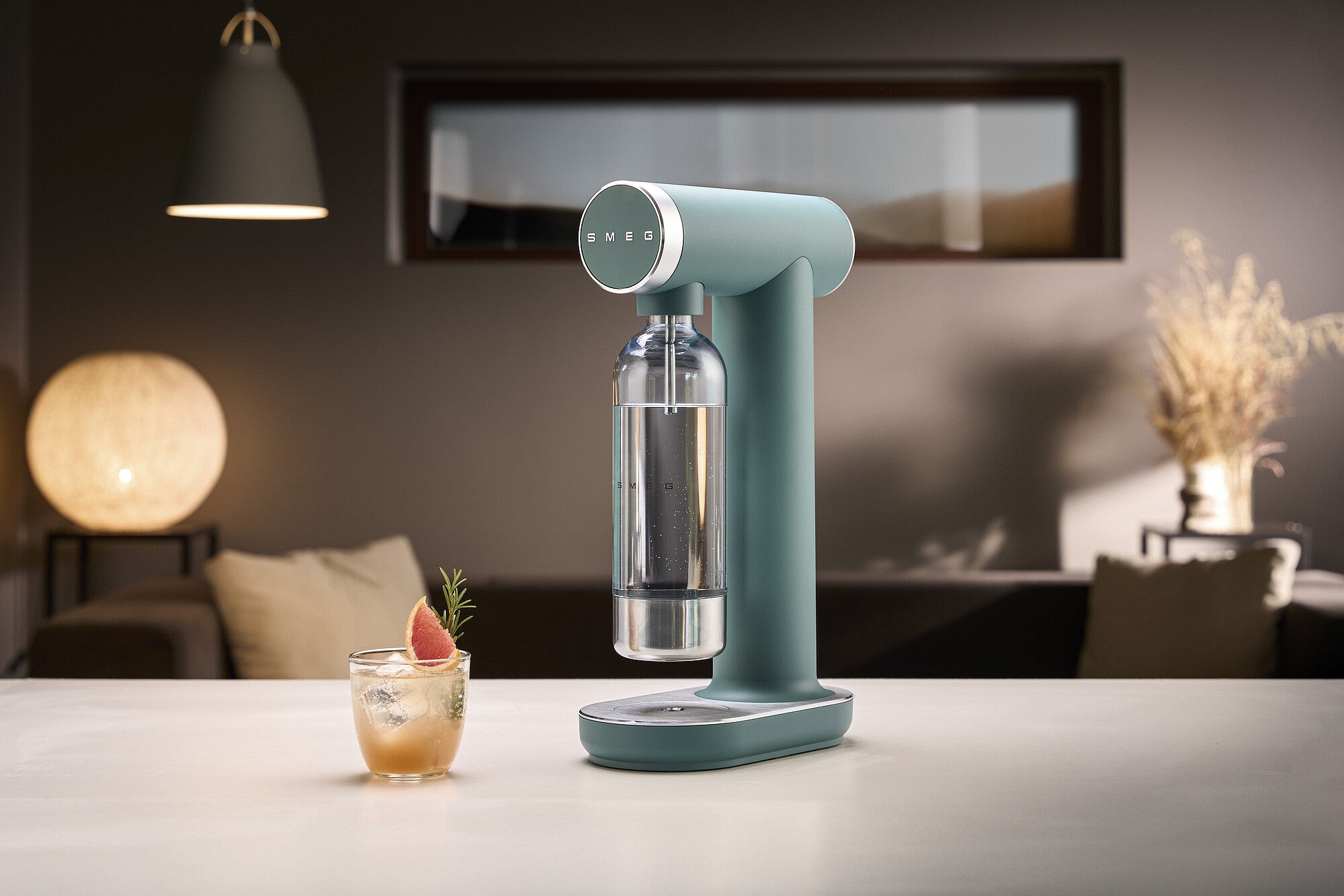 SMEG SODA MAKER(ソーダメーカー) MattStormBlue(マットストームブルー