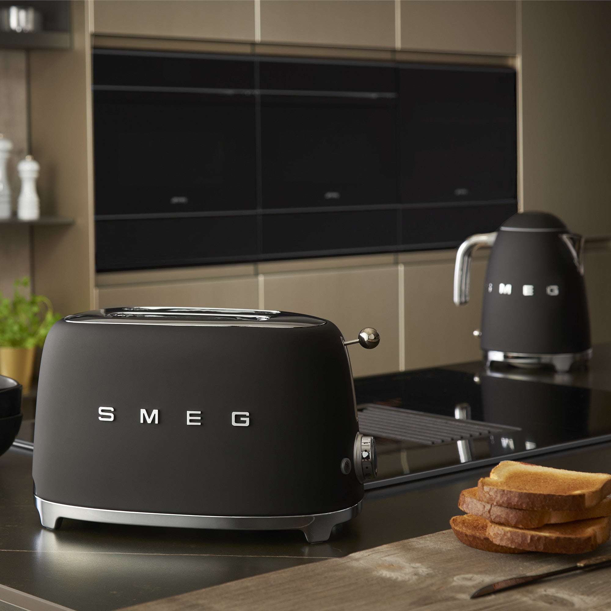 SMEG TOASTER(トースター) MatteBlack(マットブラック) | SMEG