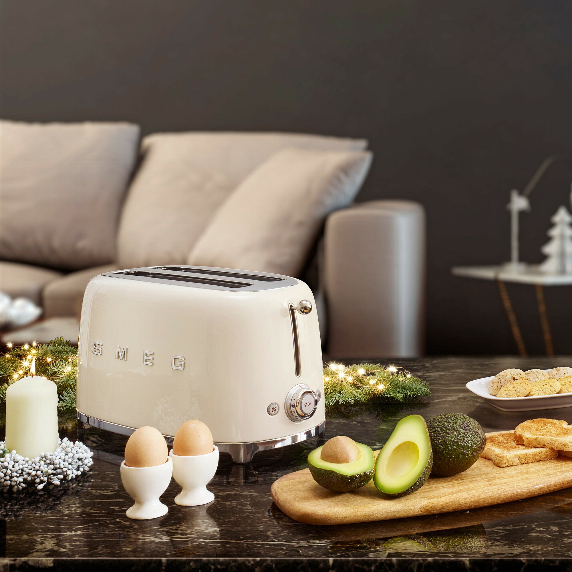 SMEG TOASTER(トースター) Cream(クリーム) | SMEG (スメッグ) 日本総